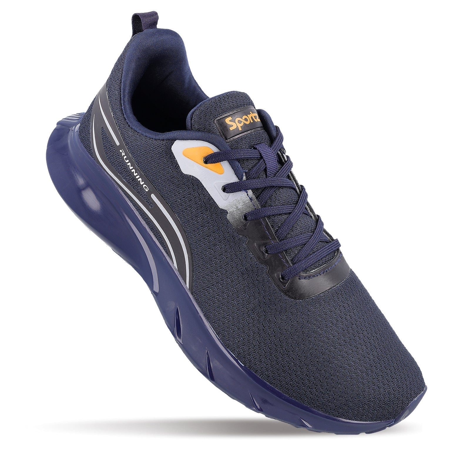 ZYLOK Men's Lace-up Sports Shoes - WS9604 Navy Blue