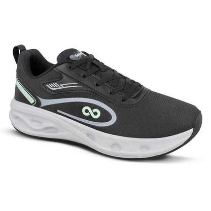 Men's Lace-up Sports Shoe - WS9613 Black