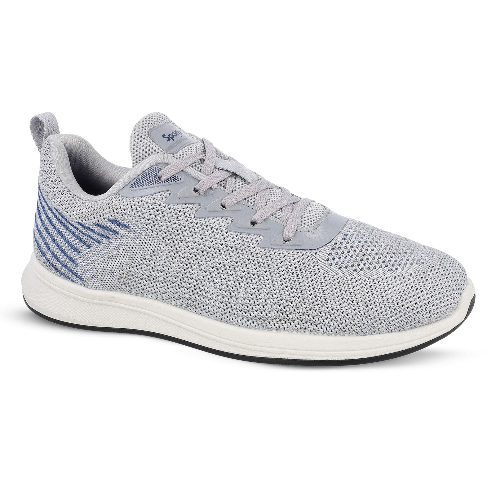 Men's Daily Wear Non Marking Sports Shoes  - WS6091 Light Grey