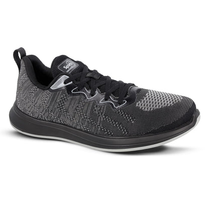 Men's Daily Wear Non Marking Sports Shoe  - WS6092 Black
