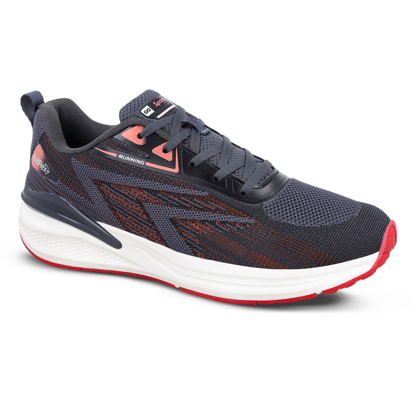 Men's Lace-up Sports Shoe - WS9133 Dark Grey