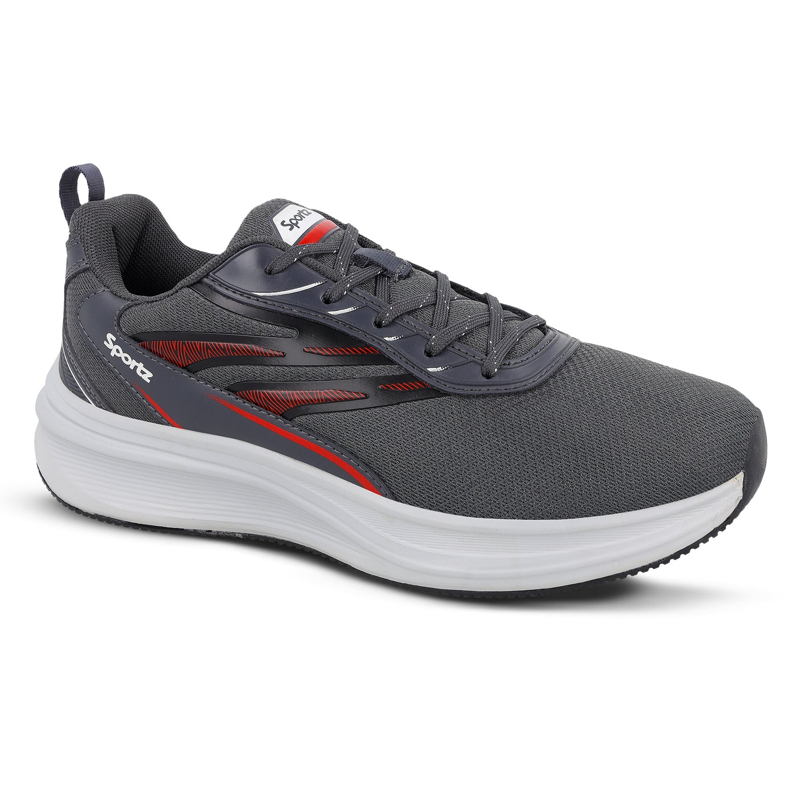 WILZER Men's Lace-up Sports Shoe - WS9153 Dark Grey