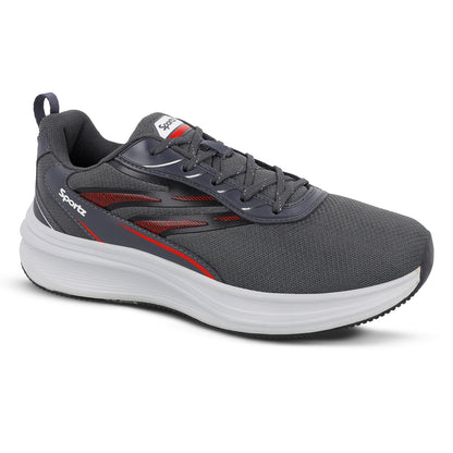 WILZER Men's Lace-up Sports Shoe - WS9153 Dark Grey
