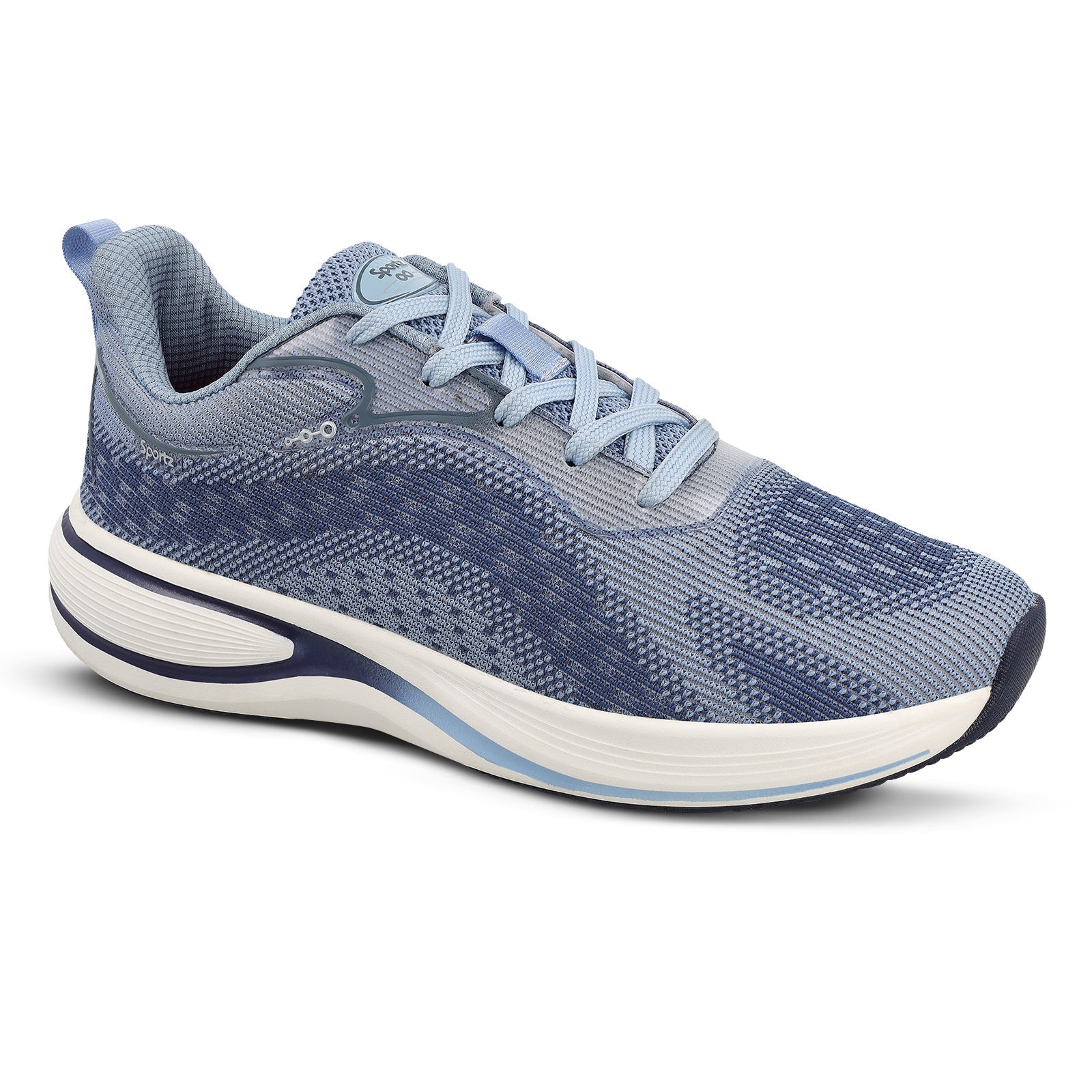 Men's Lace-up Sports Shoes - WS9145 Steel Blue