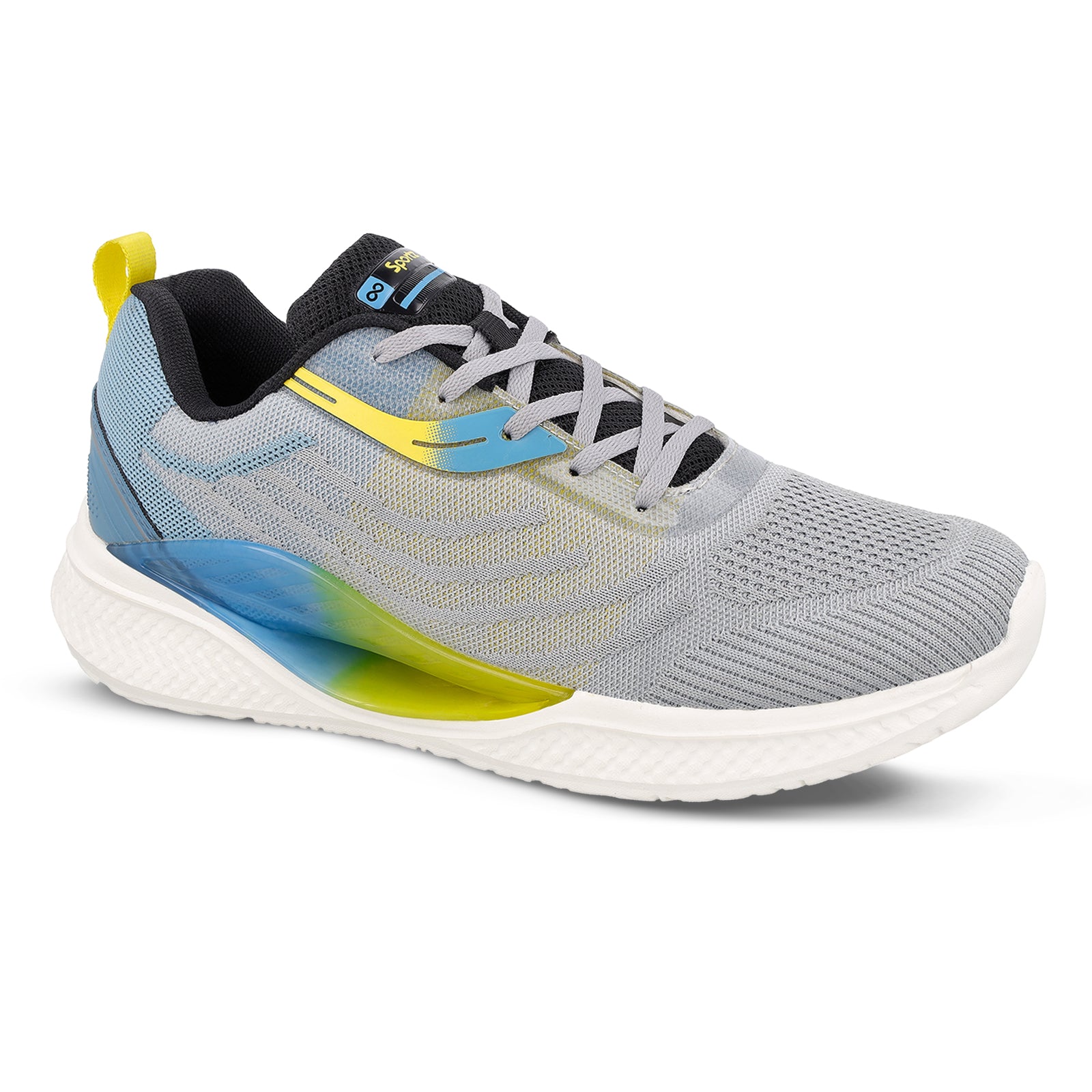 Men's Lace-up Sports Shoe - WS9132 Light Grey