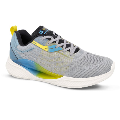 Men's Lace-up Sports Shoe - WS9132 Light Grey