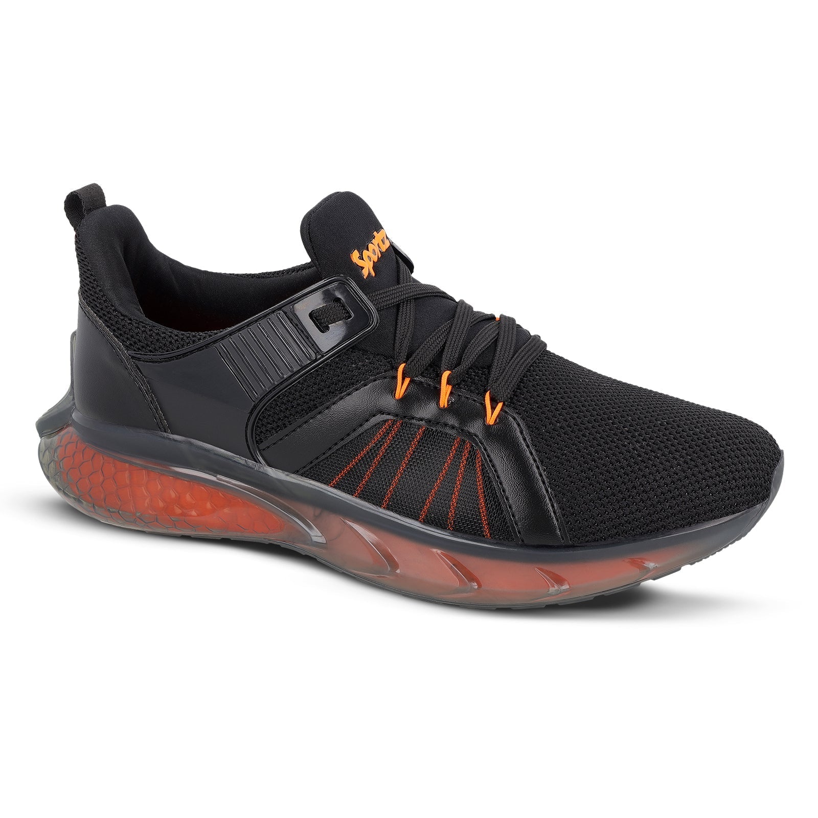Men's Lace-up Sports Shoes - WS9138 Black