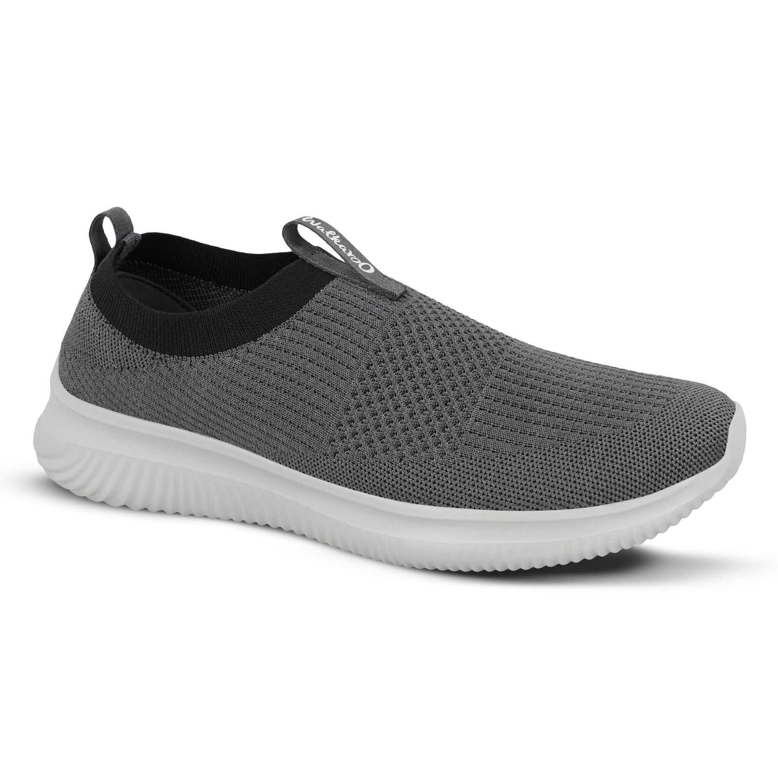 Men`s Slip-on Walking Shoes - WS9551 Grey