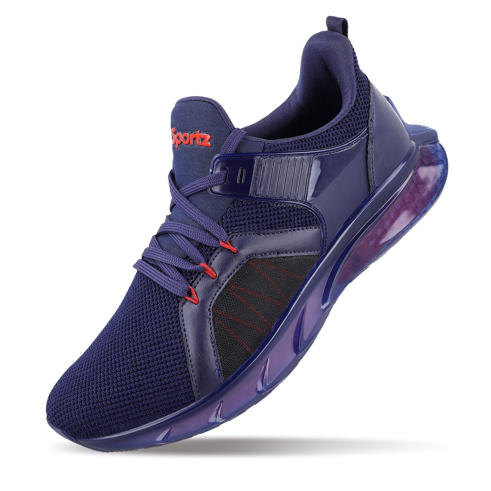 Men's Lace-up Sports Shoes - WS9138 Navy Blue