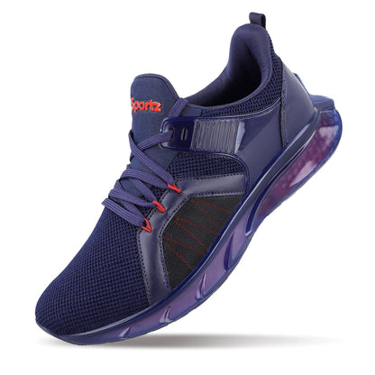 Men's Lace-up Sports Shoes - WS9138 Navy Blue