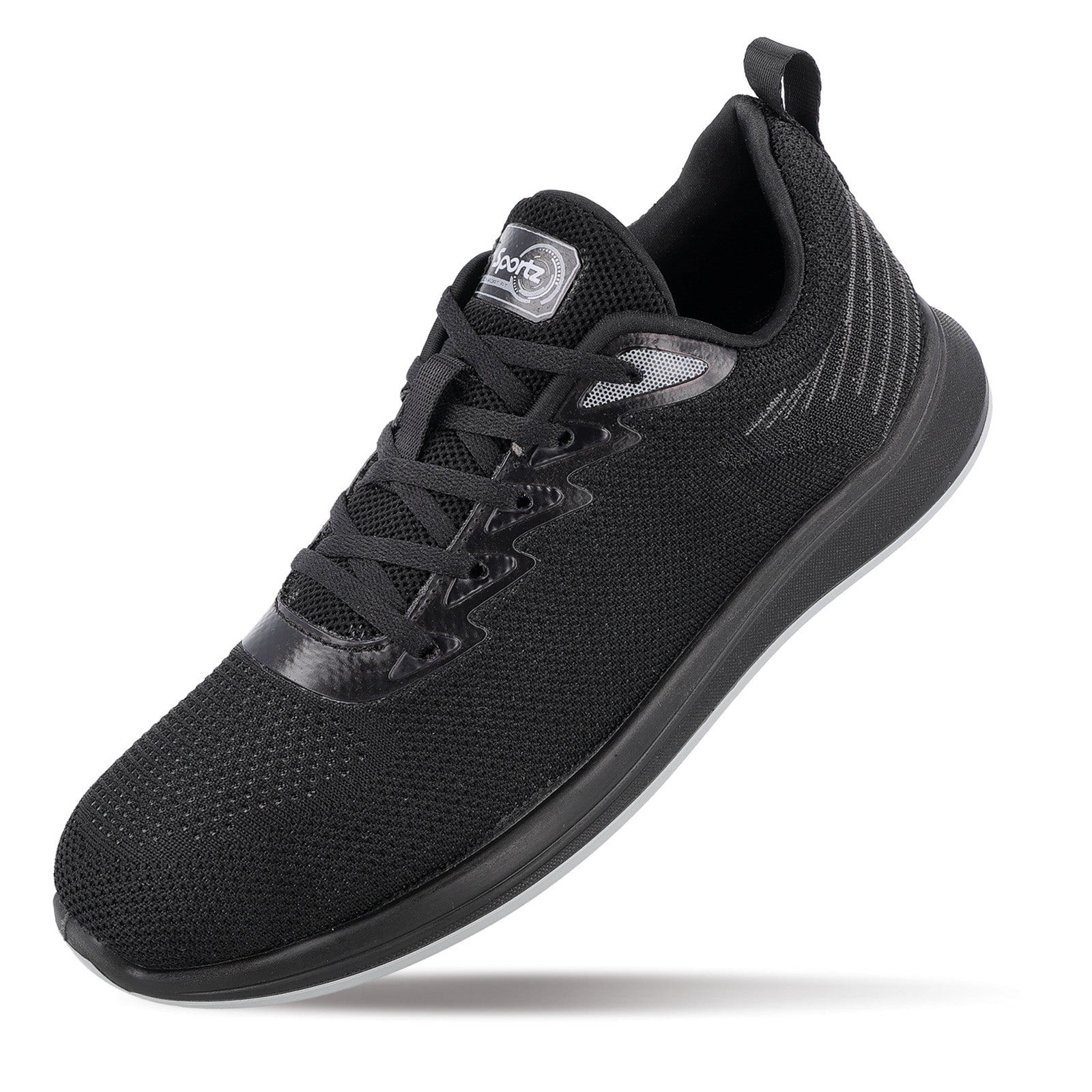 Men's Daily Wear Non Marking Sports Shoe  - WS6091 Black