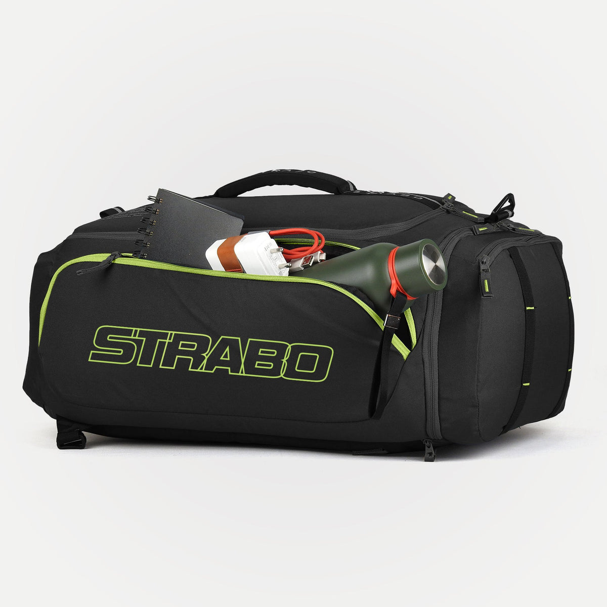 Camper 2-in-1 Duffel + Backpack - Black