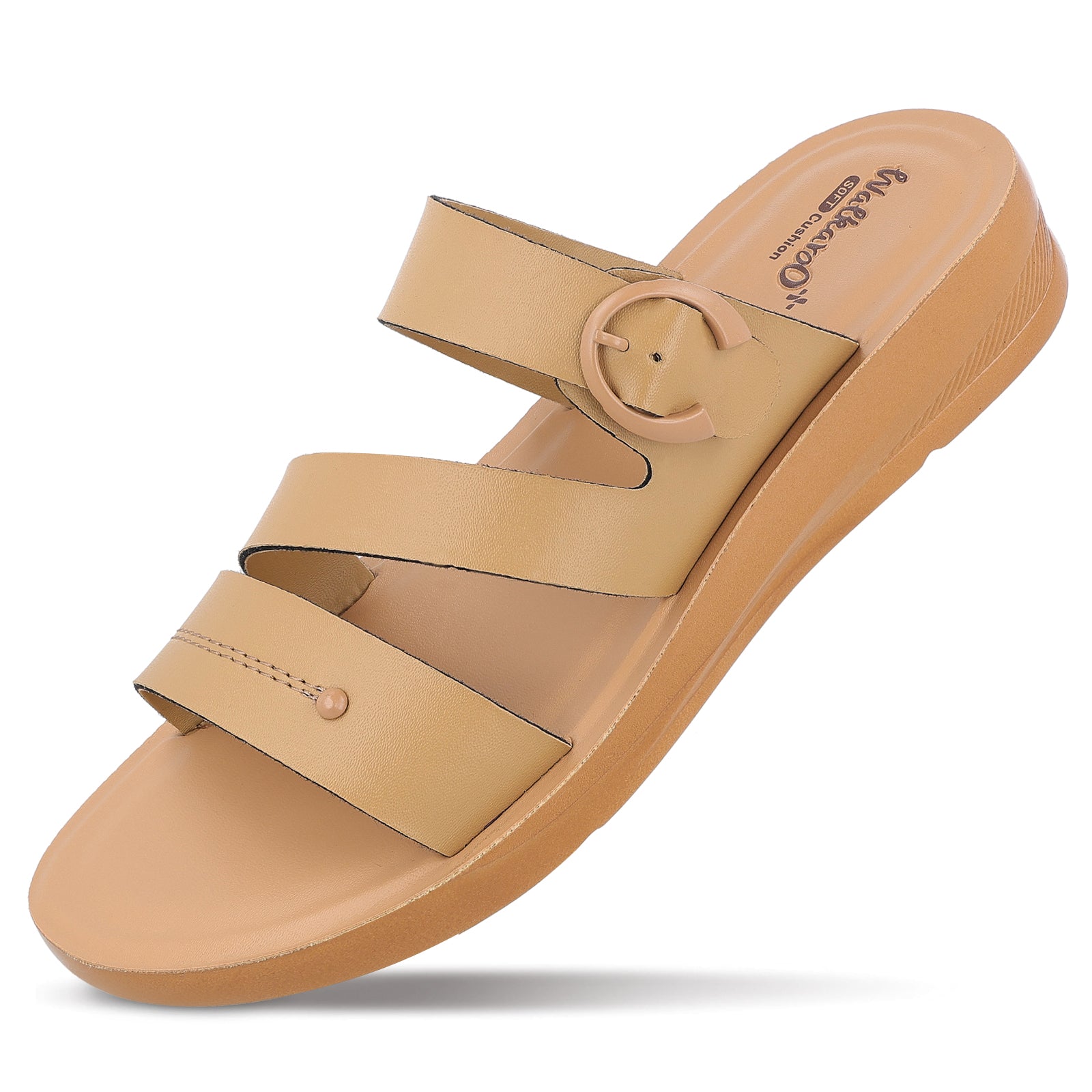 Women's Daily Wear Sandals - WE2351 Beige