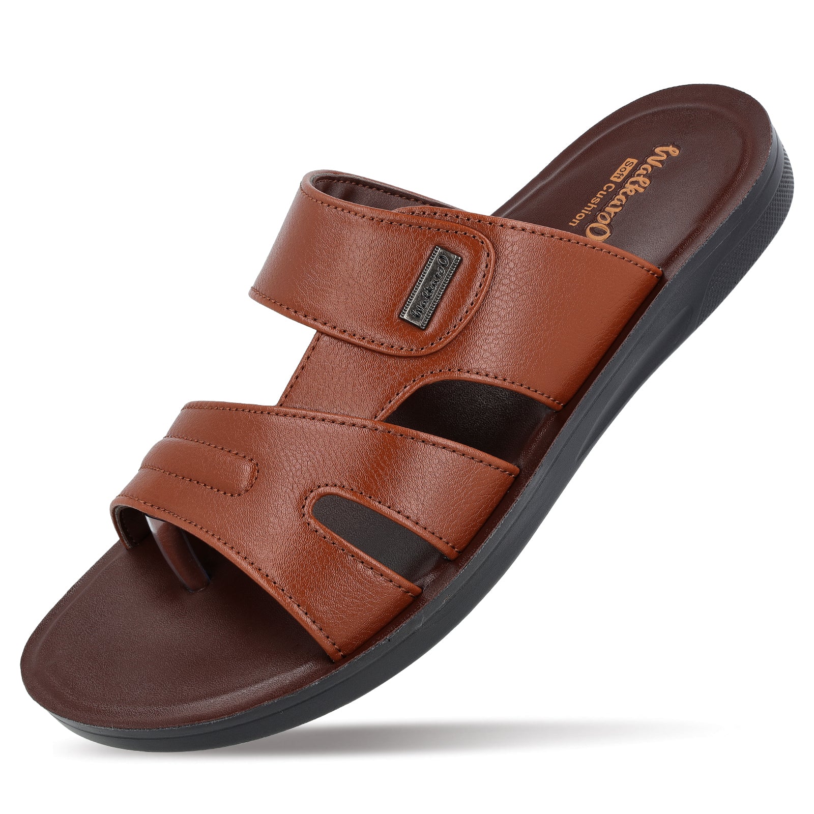 Men's Office Wear Sandals - WE1327 Bombay Brown