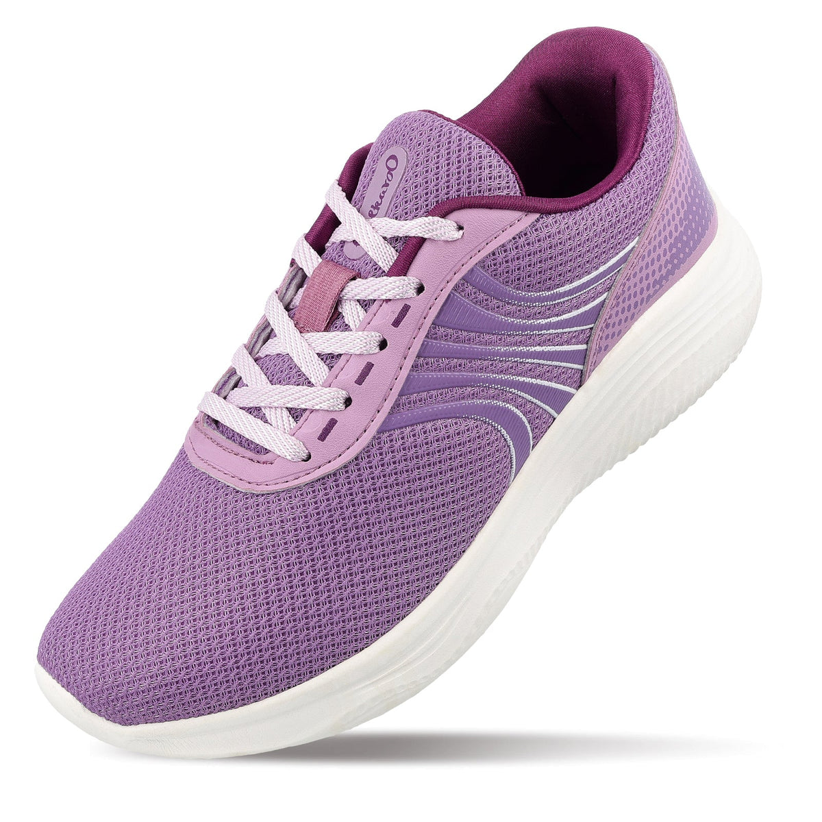 Women's Lace-up Sports Shoe - WS3268 Lavender