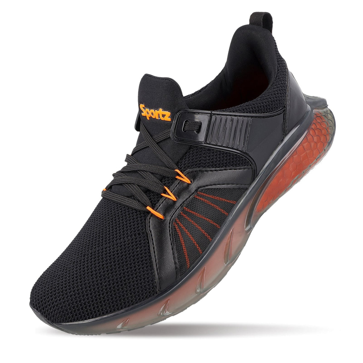 Men's Lace-up Sports Shoes - WS9138 Black