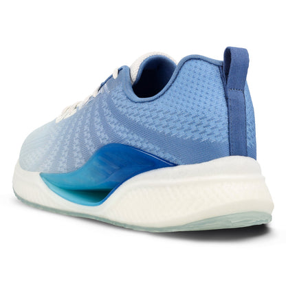Men's Lace-up Sports Shoes - WS9119 White Blue