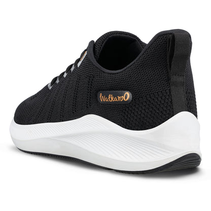 Men's Lace-up Sports Shoe - WS9104 Black