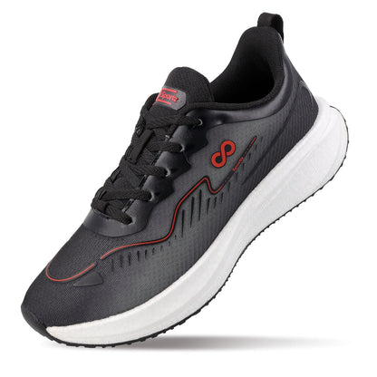 Men's Active Beads Sports Shoes - WS9163 Black