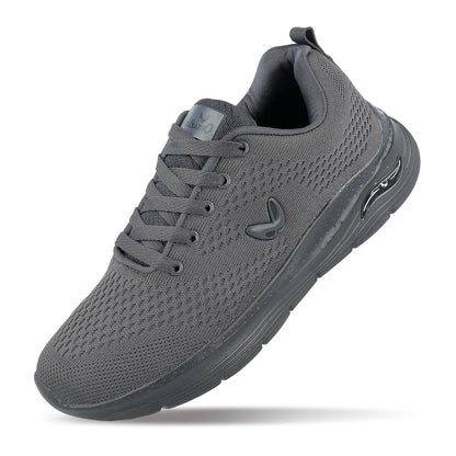 Men's Lace-up Walking Shoe - WS9555 Dark Grey