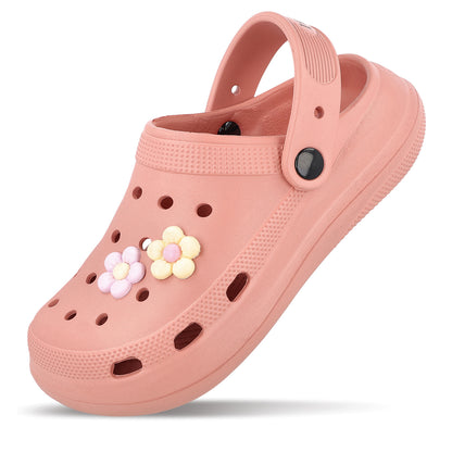 ME&I Women's Clogs - MI97100 Peach