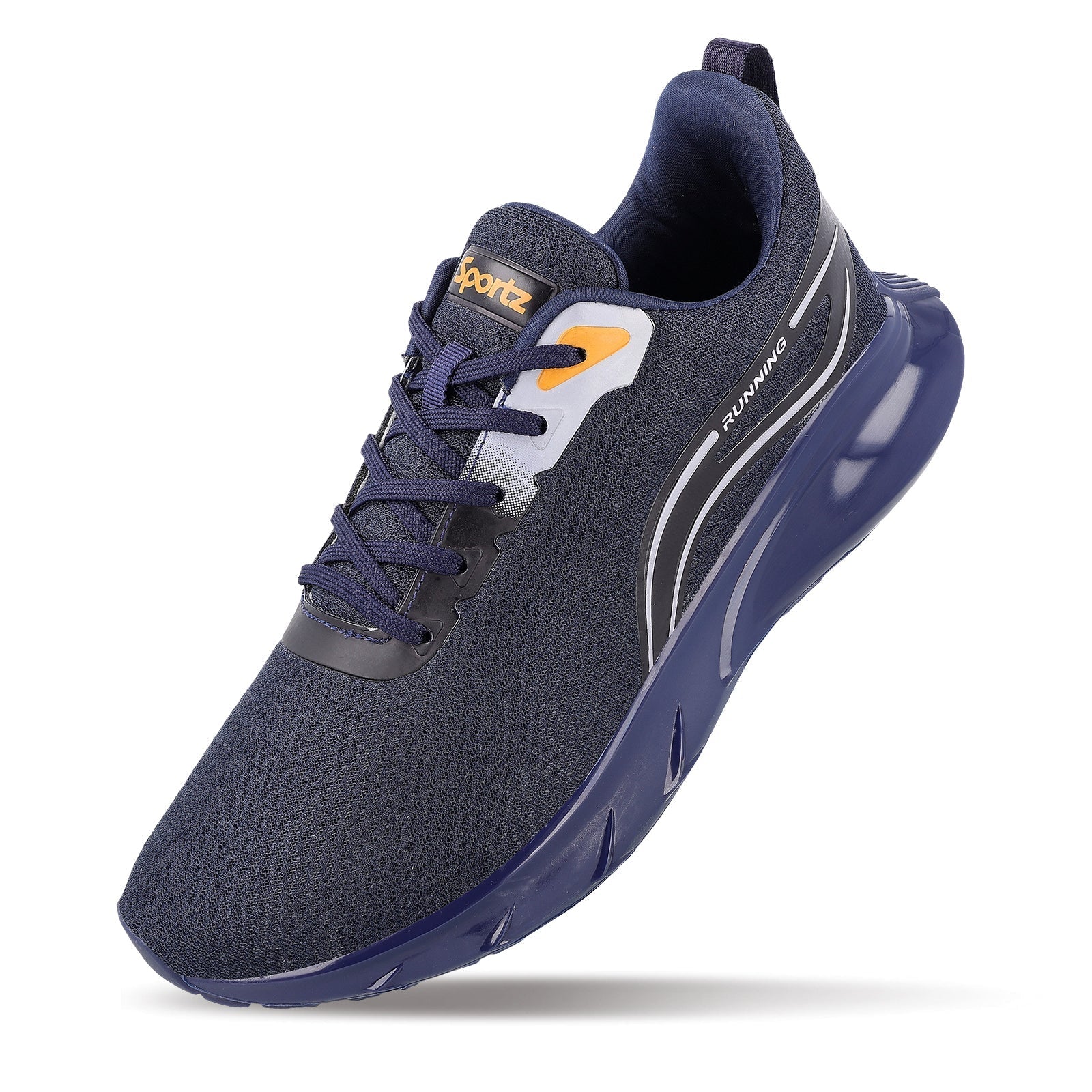 Buy ZYLOK Men's Lace-up Sports Shoes - WS9604 Navy Blue Online