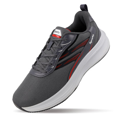 WILZER Men's Lace-up Sports Shoe - WS9153 Dark Grey
