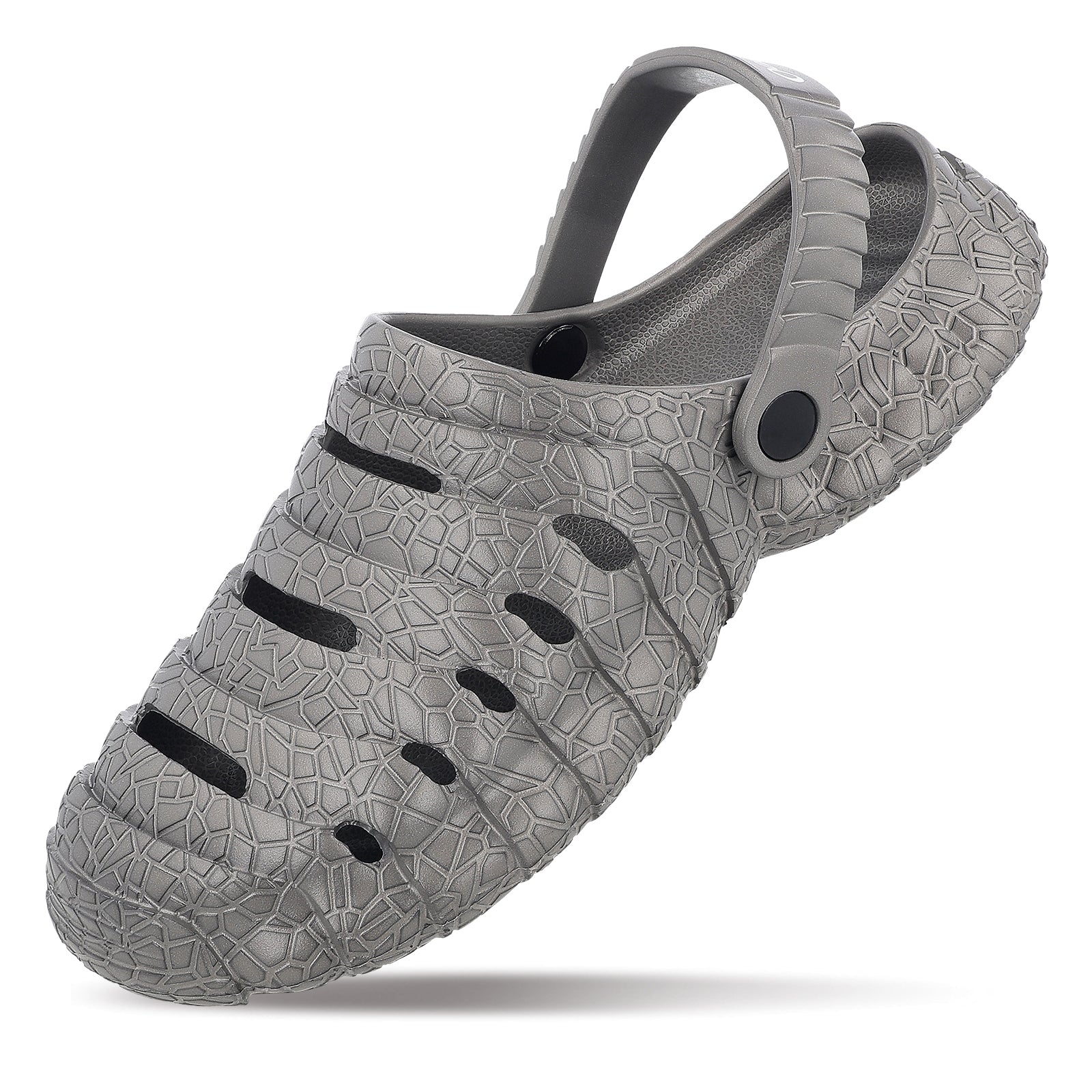 Walkaroo Men's Clogs  - WC8761 Dark Grey