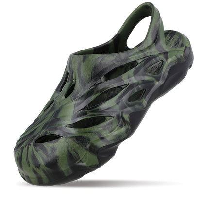 Men's Super Clogs - WC4834 Black green