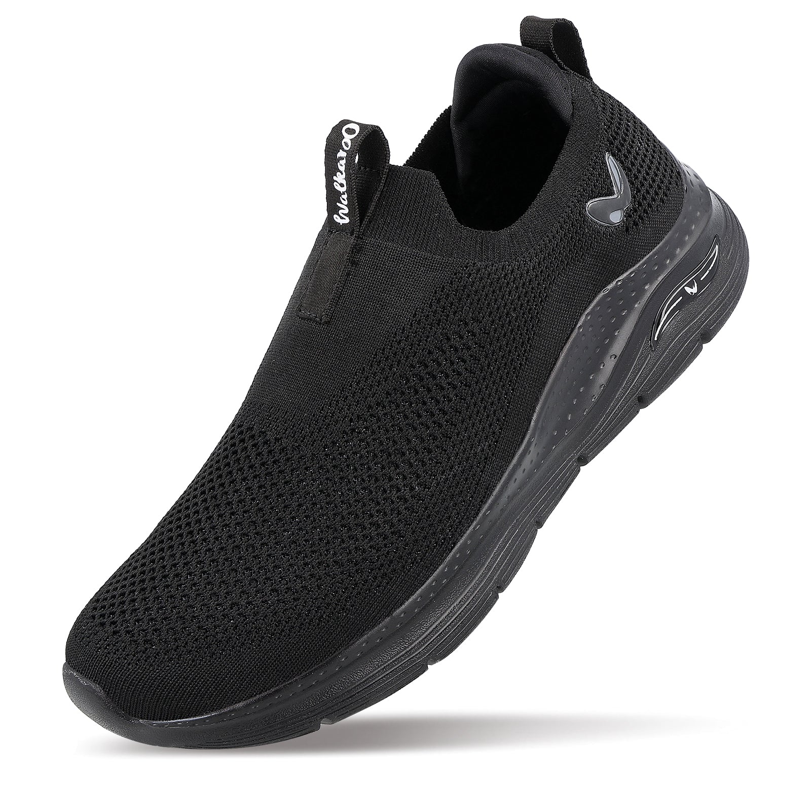 Men's Slip-on Walking Shoe - WS9571 Black Black