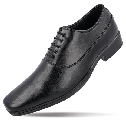 Men's Derby formal Shoes - 17145 Black