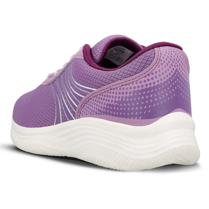 Women's Lace-up Sports Shoe - WS3268 Lavender
