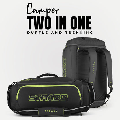 Camper 2-in-1 Duffel + Backpack - Black