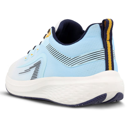 TYGA Men's Lace-up Sports Shoe - White Sky