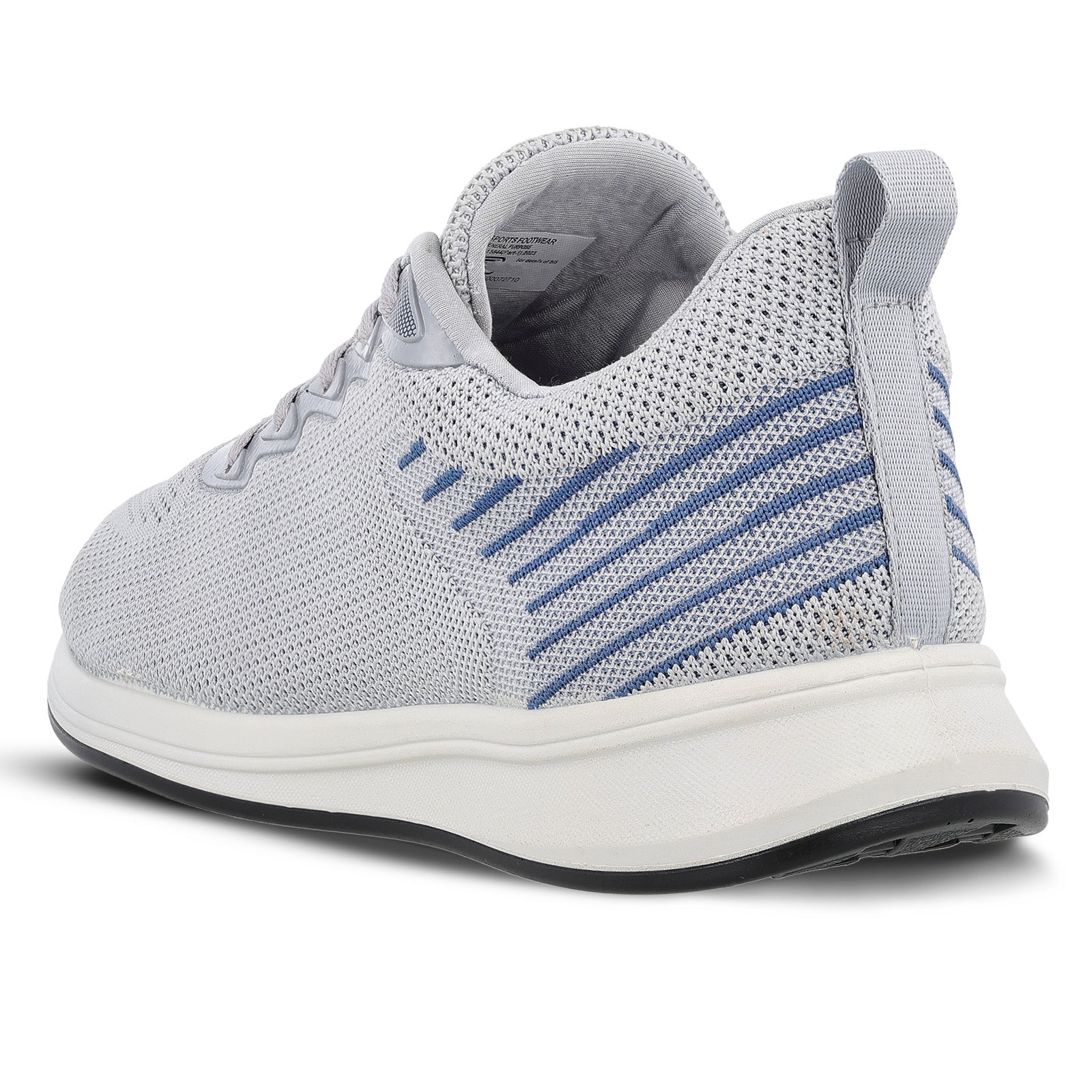 Men's Daily Wear Non Marking Sports Shoes  - WS6091 Light Grey