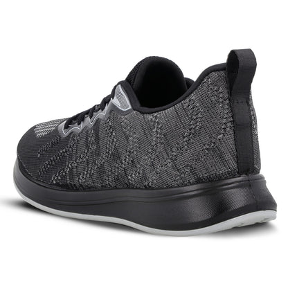 Men's Daily Wear Non Marking Sports Shoe  - WS6092 Black