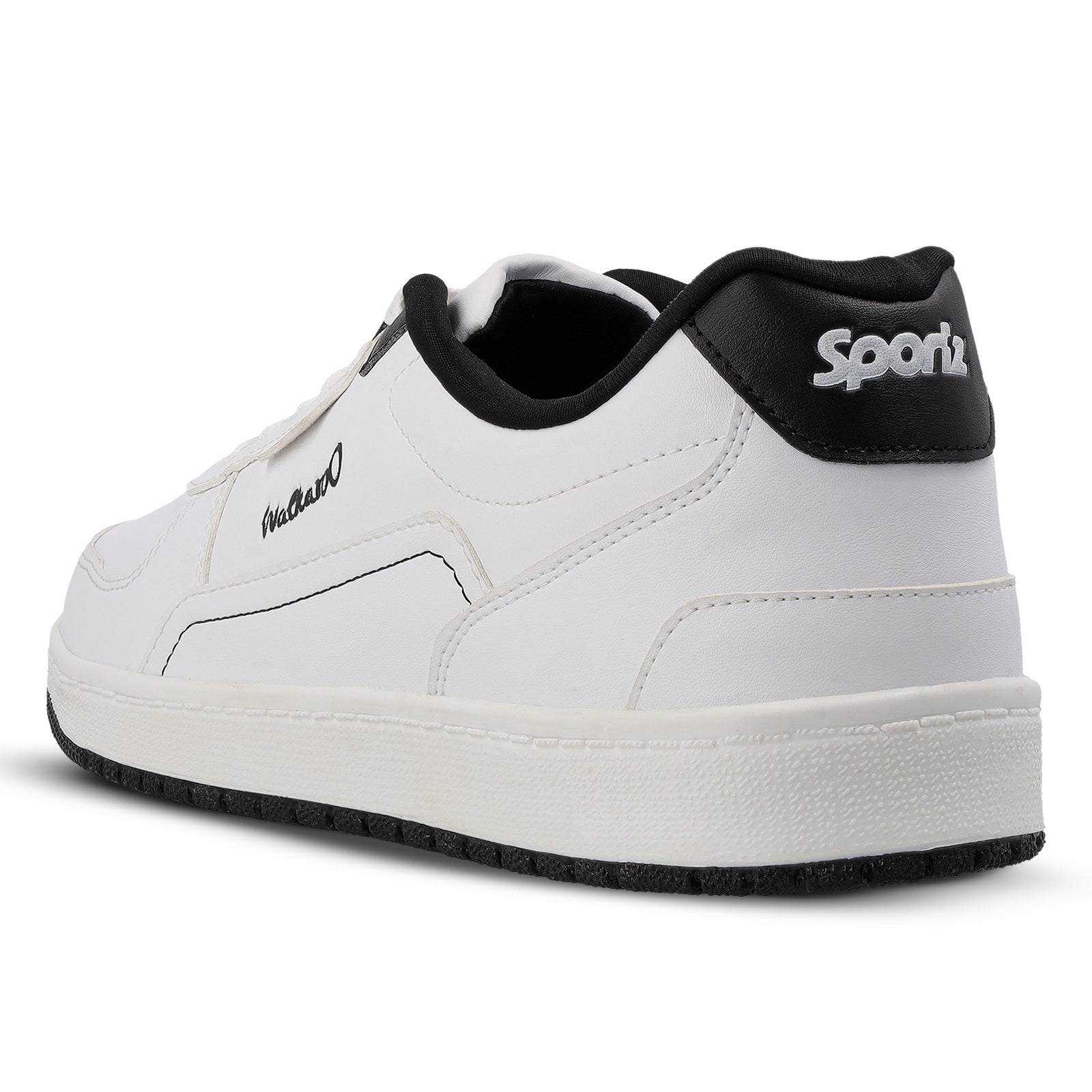 Men's Casual Sneakers - WY3461 White Black