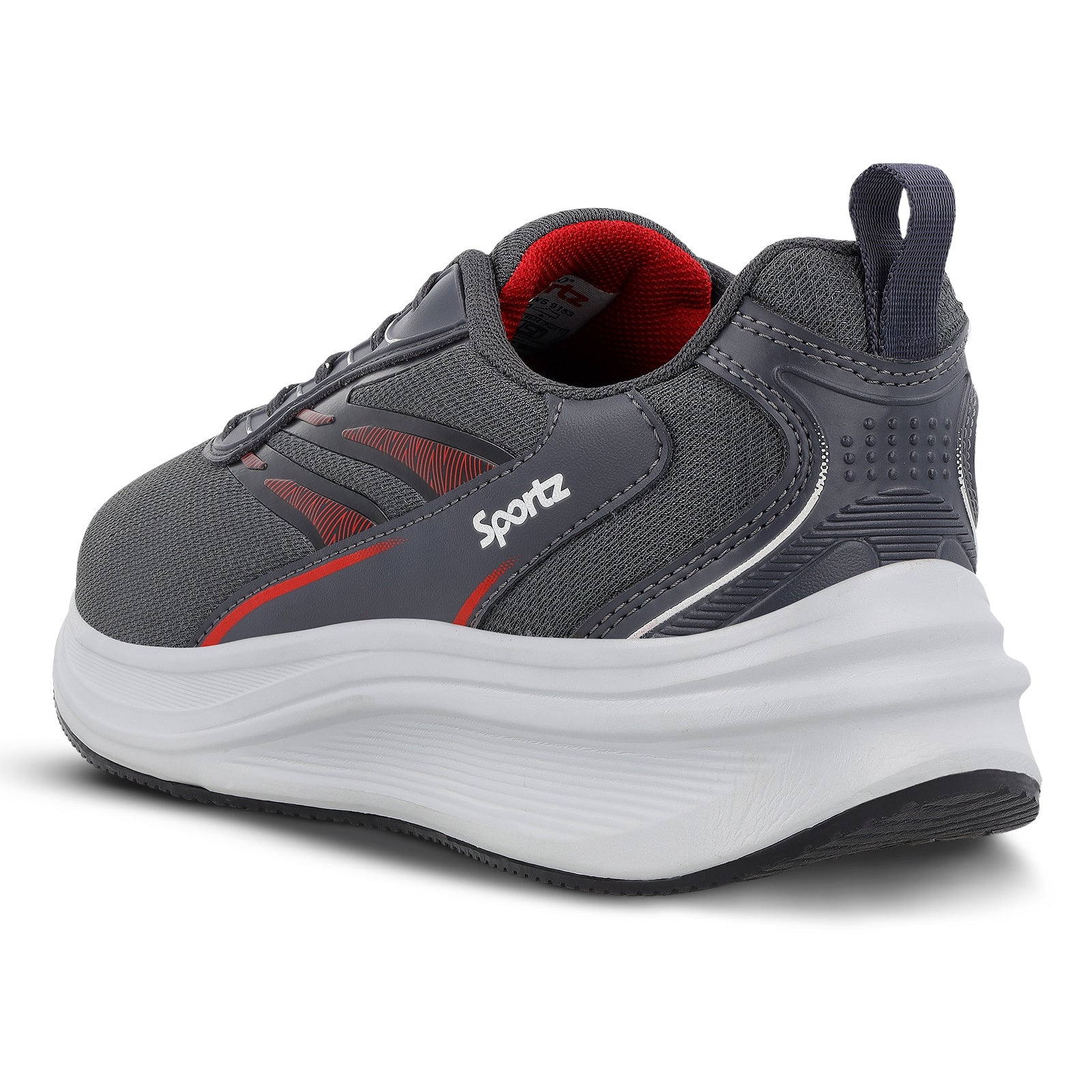 WILZER Men's Lace-up Sports Shoe - WS9153 Dark Grey
