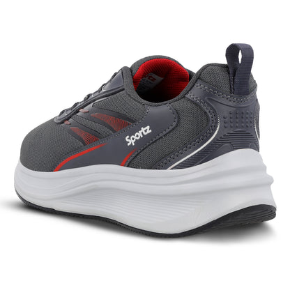WILZER Men's Lace-up Sports Shoe - WS9153 Dark Grey