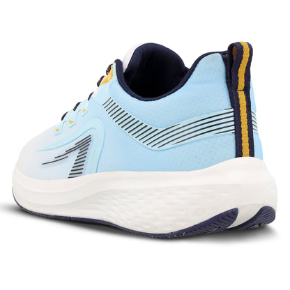 TYGA Men's Lace-up Sports Shoes - White Sky