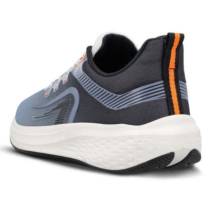 TYGA Men's Lace-up Sports Shoes - Black Aqua