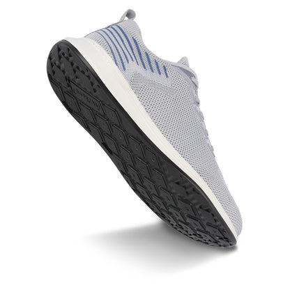 Men's Daily Wear Non Marking Sports Shoe  - WS6091 Light Grey