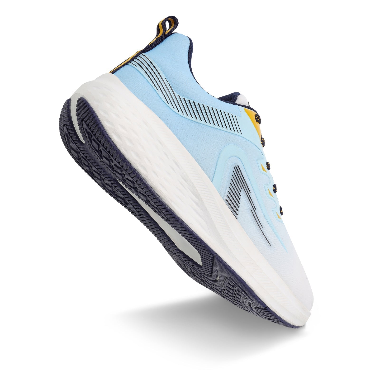 TYGA Men's Lace-up Sports Shoes - White Sky