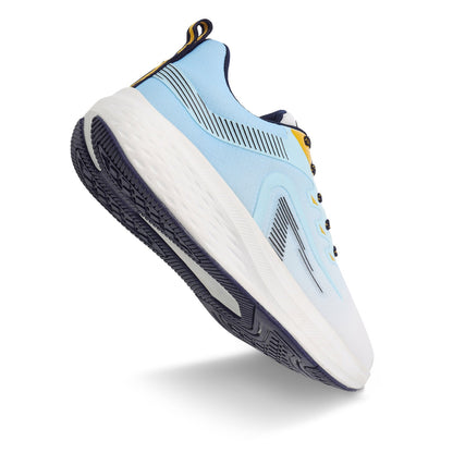 TYGA Men's Lace-up Sports Shoes - White Sky