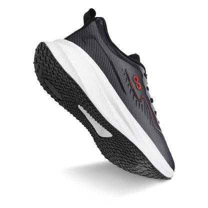 Men's Active Beads Sports Shoes - WS9163 Black