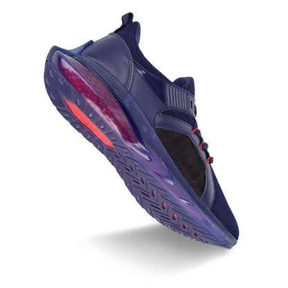 Men's Lace-up Sports Shoes - WS9138 Navy Blue