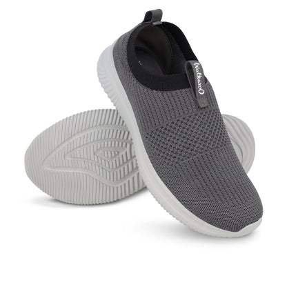Men`s Slip-on Walking Shoes - WS9551 Grey