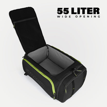 Camper 2-in-1 Duffel + Backpack - Black