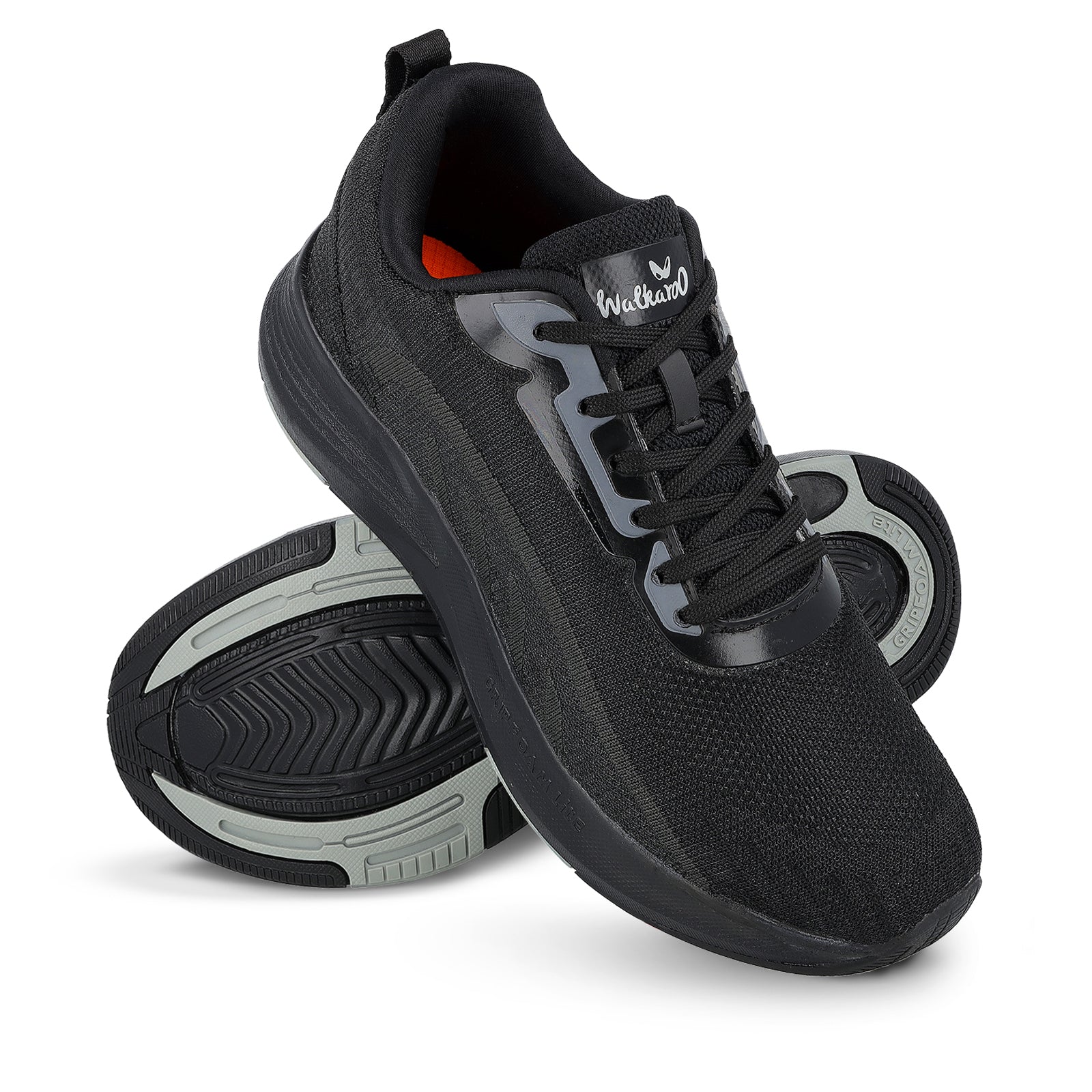 Men's Lace-up Sports Shoe - WS9106 Black