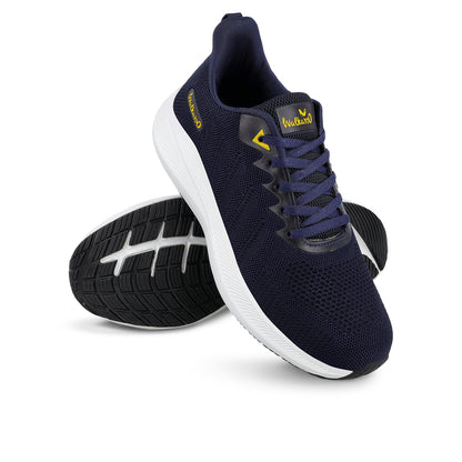 Men's Lace-up Sports Shoe - WS9104 Navy Blue
